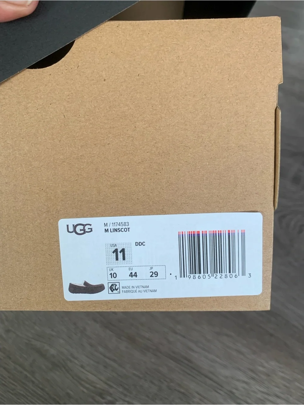 UGG MENS Linscot slippers